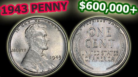 1943 wheat pennies worth anything|1943 wheat penny worth today.